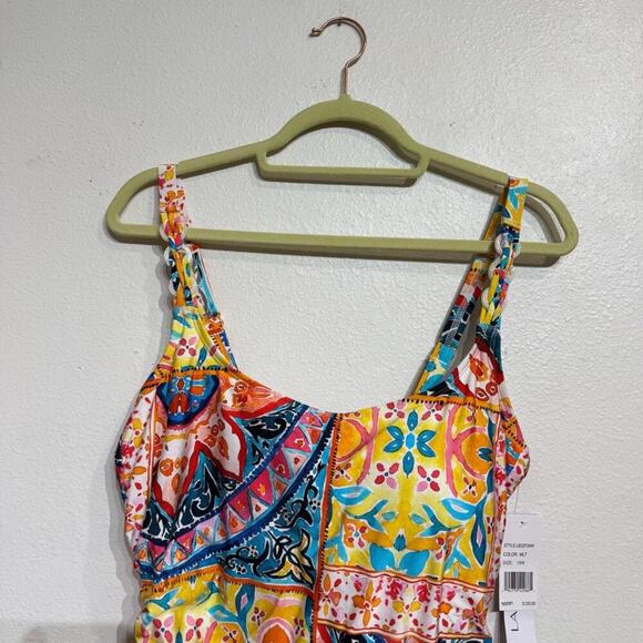 La Blanca Plus Soliel Lingerie One-Piece Swimsuit Sz 22W NWT - Picture 3 of 13